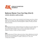 Name Your Car Day - Live Reads (PDF) preview image