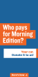 Steve Inskeep Who Pays for Morning Edition 300x600 preview image