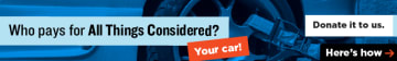 Ari Shapiro: Donate to Support All Things Considered - 320x50 preview image