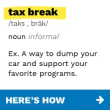 2017 Tax Break Dictionary 200x200 preview image