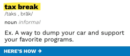 2017 Tax Break Dictionary 578x250 preview image
