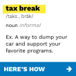 2017 Tax Break Dictionary High Res 200x200 preview image