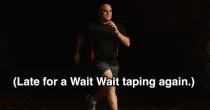 Peter Sagal - Late for Wait Wait - Facebook preview image
