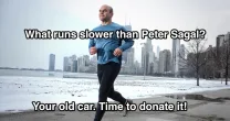 Peter Sagal - What Runs Slower - Facebook preview image