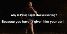 Peter Sagal - Always Running - Twitter preview image